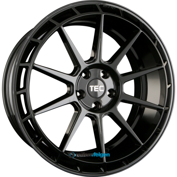 TEC SPEEDWHEELS GT8 8.5x20 ET45 5x108 NB72.5 Black Glossy_1