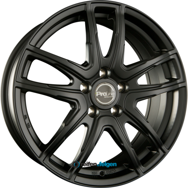 ProLine Wheels VX100 6.5x16 ET45 5x112 NB66.6 Black Matt (BM)_1