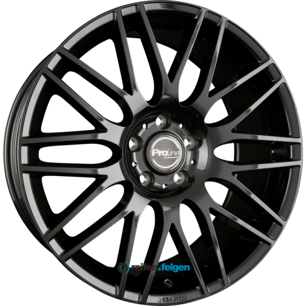 ProLine Wheels PXK 8x18 ET35 5x112 NB66.6 Black Glossy