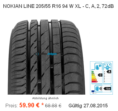 Nokian-Line-205-55-R16-94W-XL-nur-59-90-Euro