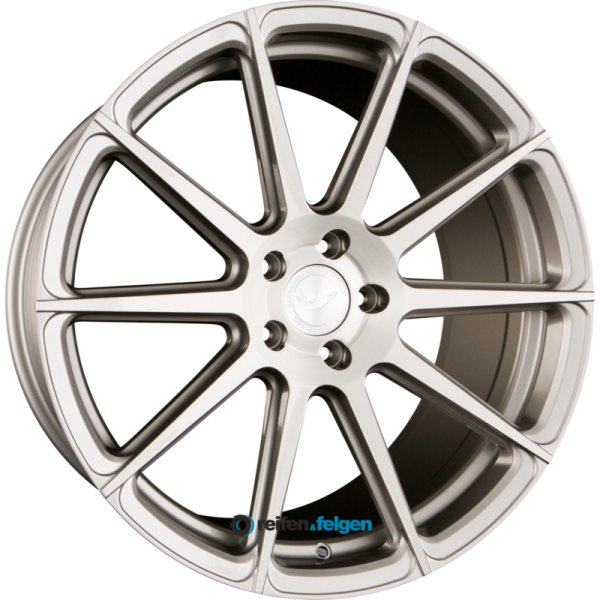 BARRACUDA PROJECT 2.0 10.5x20 ET50 5x112 NB73.1 Silver Brushed Surface
