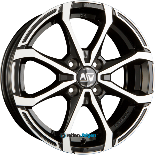 MSW MSW X4 5x15 ET38 4x100 NB60.1 Gloss Black Full Polished_1