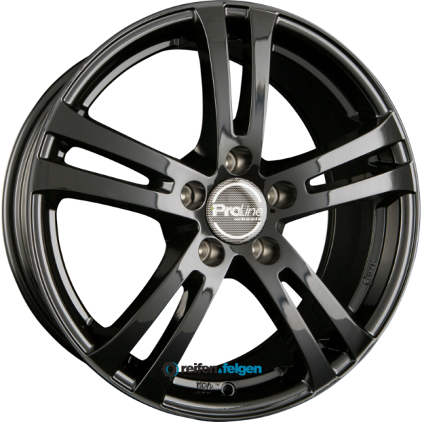ProLine Wheels BX700 7x17 ET42 5x105 NB56.6 Black Glossy (BG)