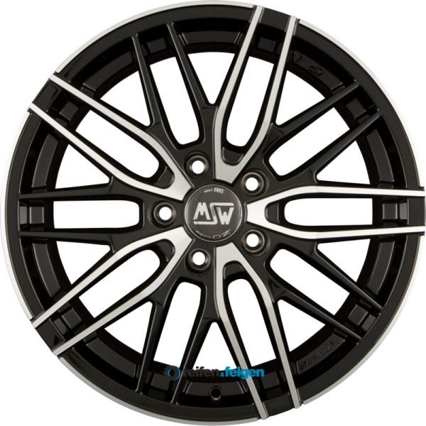 MSW MSW 72 8x18 ET45 5x108 NB73.1 Gloss Black Full Polished_0