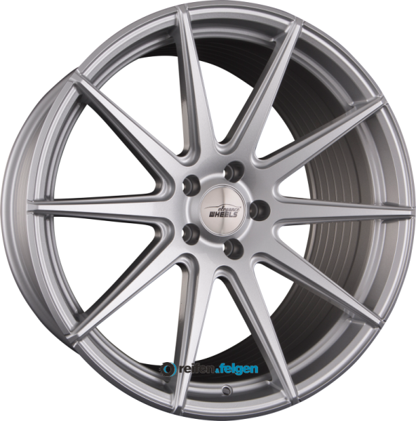 Elegance Wheels E1 CONCAVE 10.5x21 ET45 5x108 NB73.1 Silver
