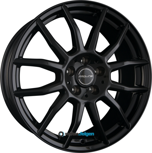 ProLine Wheels AX100 6.5x16 ET48 4x100 NB63.3 Black Glossy