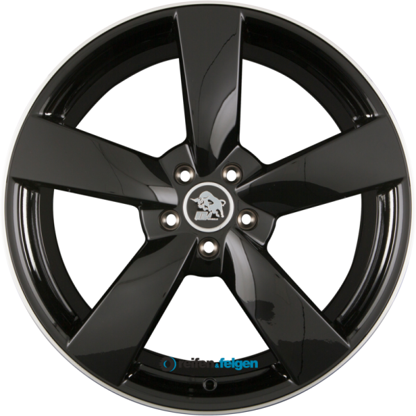 Ultra Wheels UA5-RS 10x22 ET50 5x112 NB66.6 Black Rim Polished_0