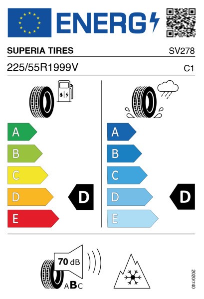 Superia Tires BLUEWIN SUV 2 225/55 R19 99V 3PMFS