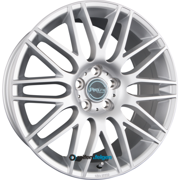 ProLine Wheels PXK 8x18 ET50 5x112 NB66.6 Metallic Silver