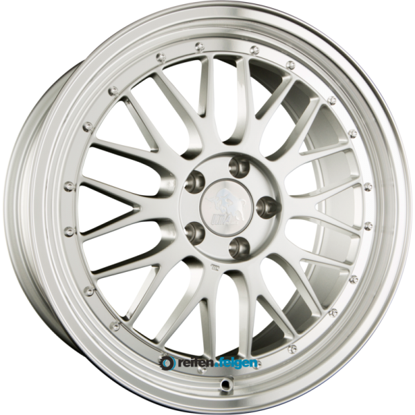 Ultra Wheels UA3-LM 8.5x18 ET45 5x112 NB66.5 Silver Rim Polished
