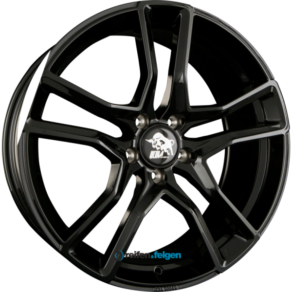 Ultra Wheels UA8-STAR 8x18 ET45 5x112 NB66.6 Black Painted