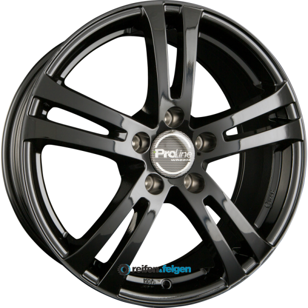 ProLine Wheels BX700 8x18 ET38 5x112 NB66.6 Black Glossy (BG)