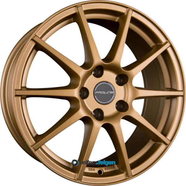 ProLine Wheels UX100 7x17 ET46 4x100 NB63.3 Gold Matt (GOM)