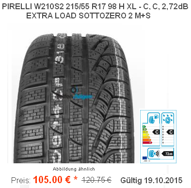 Pirelli-W210-SottoZero2-215-55-R17-98H-XL-nur-105-Euro