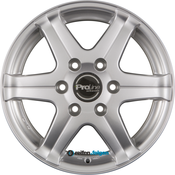 ProLine Wheels PV/T 6.5x16 ET50 5x112 NB66.6 Arctic Silver (AS)_0
