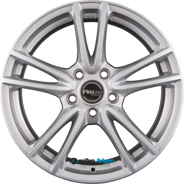 ProLine Wheels CX300 6.5x16 ET38 5x105 NB56.6 Arctic Silver_0