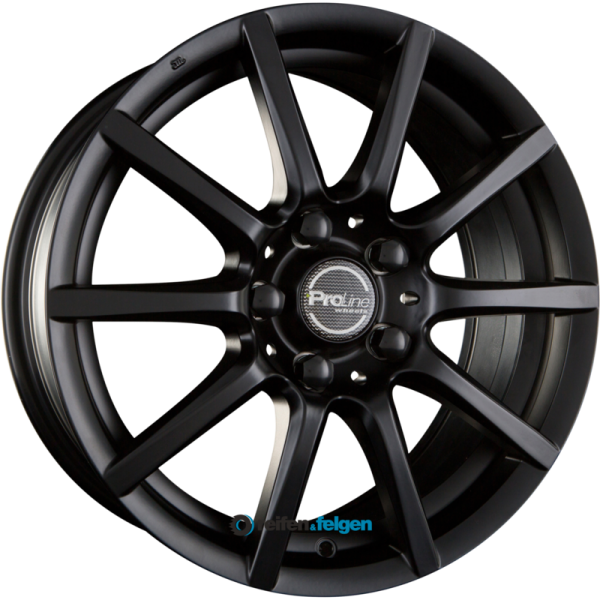 ProLine Wheels CX100 7x16 ET44 5x100 NB63.4 Black Matt (BM)_1